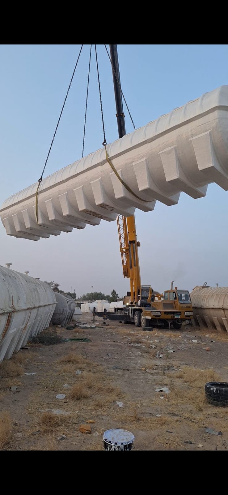 Industrial GRP Loading