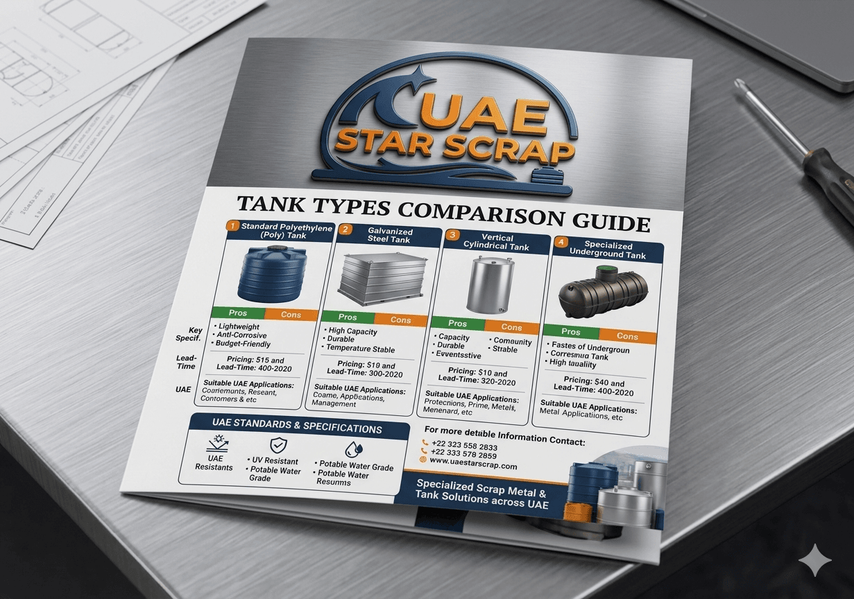Complete Guide to Water Tank Types: GRP, PVC, Diesel & More